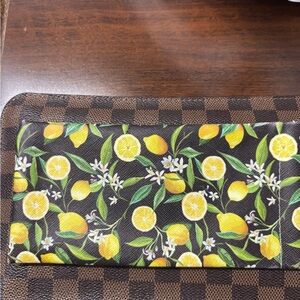 Lemon Patterned Home Accent